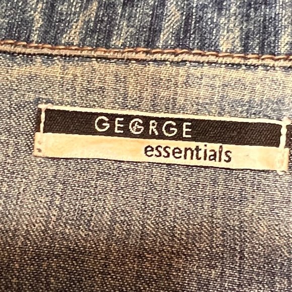 VTG 📌GEGRGE essentials 80s Denim Jacket - Picture 13 of 15